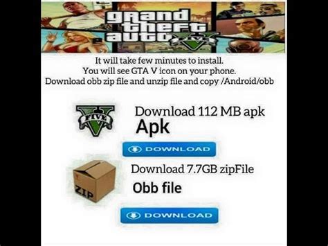 gta 5 android obb zip 1.8 gb|GTA 5 Obb File (2.6 GB) – GTA V Apk For Android Download.